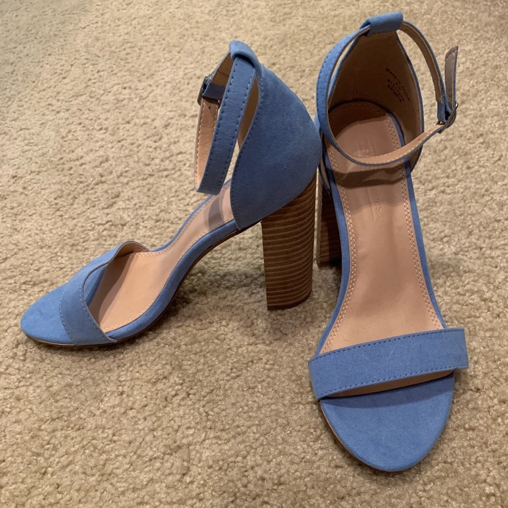 Blue ASOS Heels